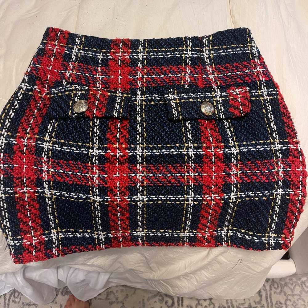 Plaid Skirt